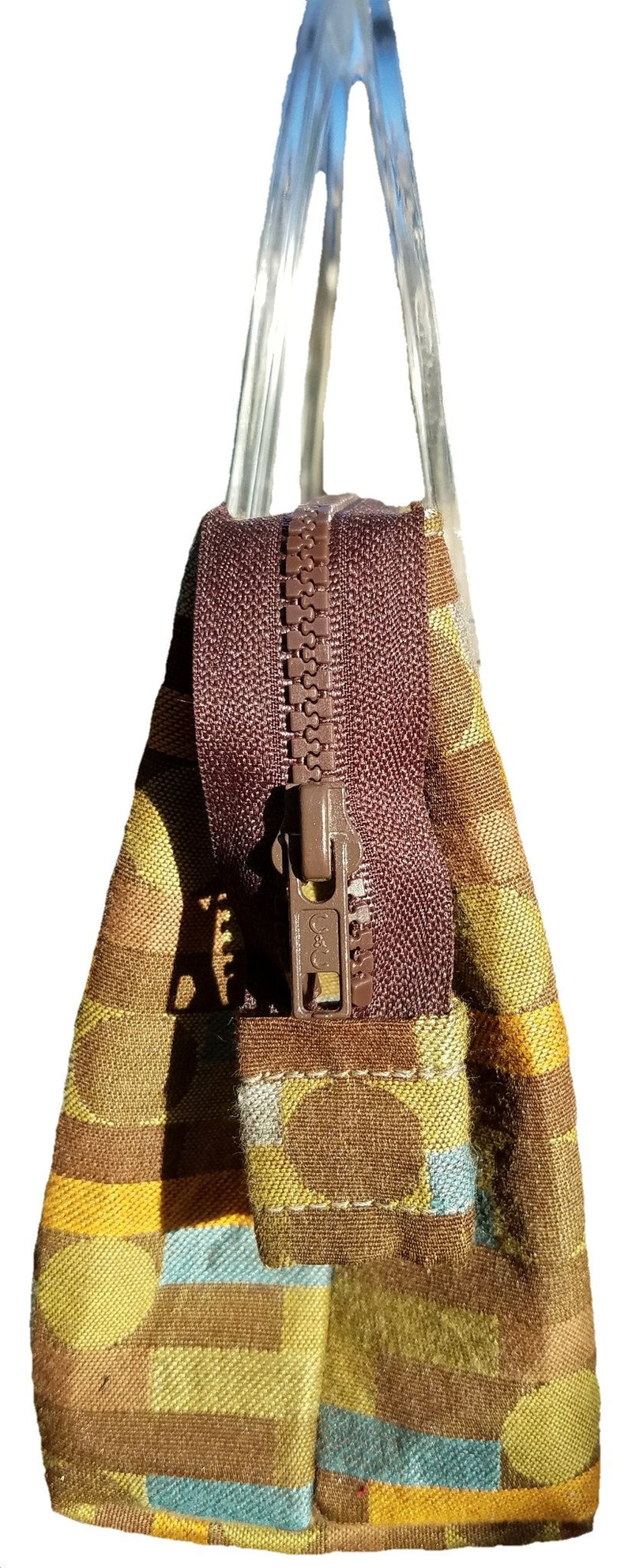 Liz Jordan Designs - Handcrafted - Little handbag - Custom made - made to order - Stepping Stones Collection #1003